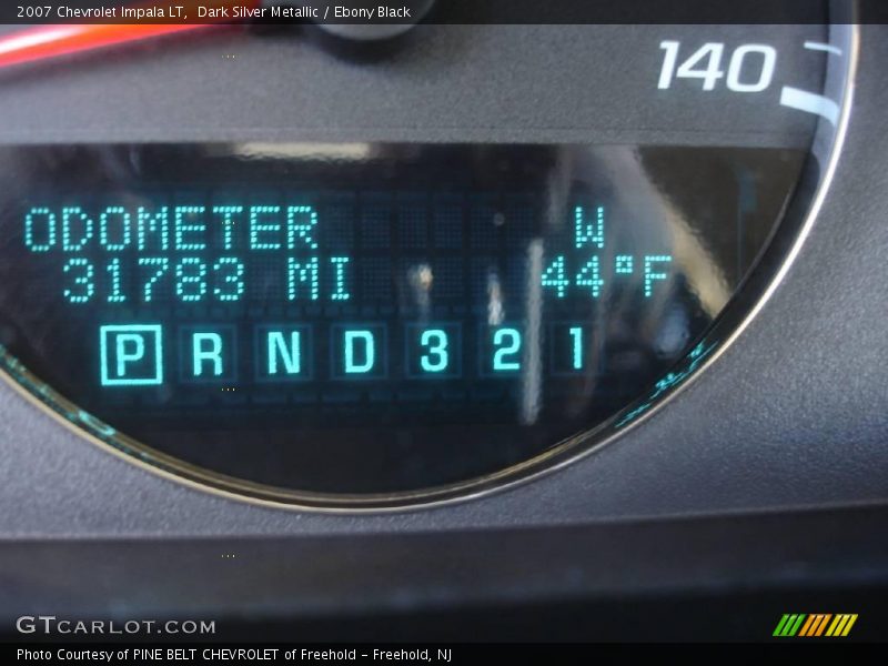 Dark Silver Metallic / Ebony Black 2007 Chevrolet Impala LT