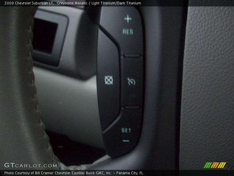Greystone Metallic / Light Titanium/Dark Titanium 2009 Chevrolet Suburban LT