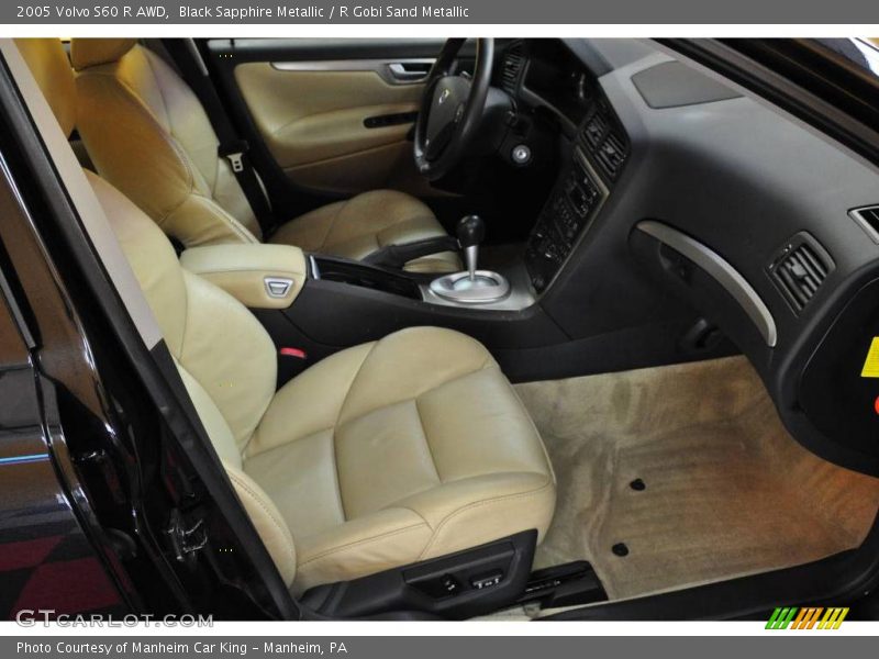 Black Sapphire Metallic / R Gobi Sand Metallic 2005 Volvo S60 R AWD