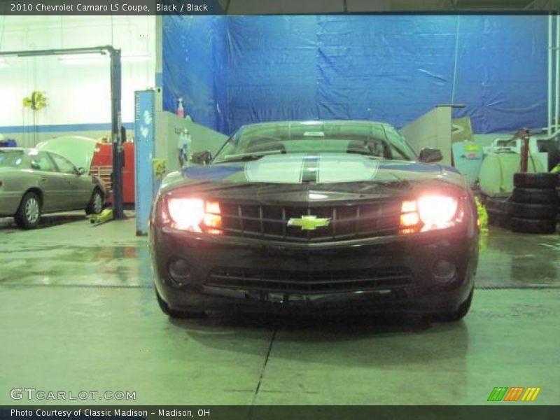 Black / Black 2010 Chevrolet Camaro LS Coupe