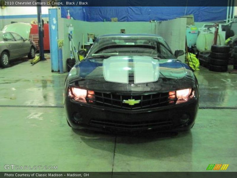 Black / Black 2010 Chevrolet Camaro LS Coupe