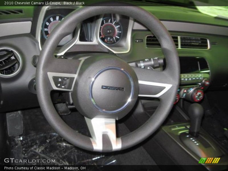 Black / Black 2010 Chevrolet Camaro LS Coupe