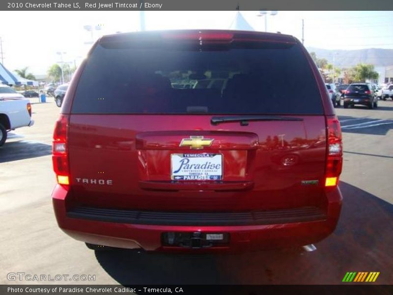 Red Jewel Tintcoat / Ebony 2010 Chevrolet Tahoe LS