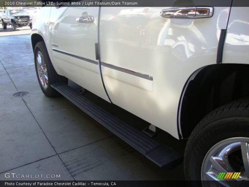 Summit White / Light Titanium/Dark Titanium 2010 Chevrolet Tahoe LTZ