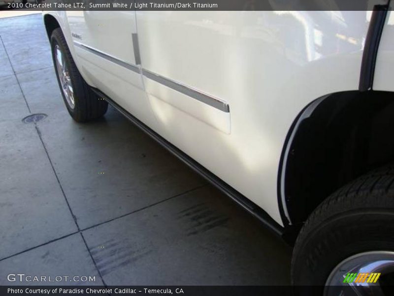 Summit White / Light Titanium/Dark Titanium 2010 Chevrolet Tahoe LTZ