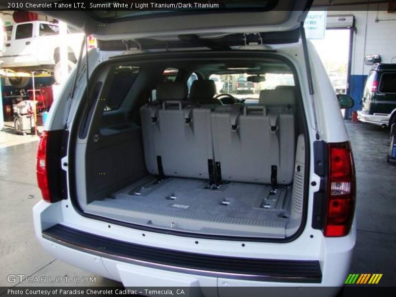 Summit White / Light Titanium/Dark Titanium 2010 Chevrolet Tahoe LTZ