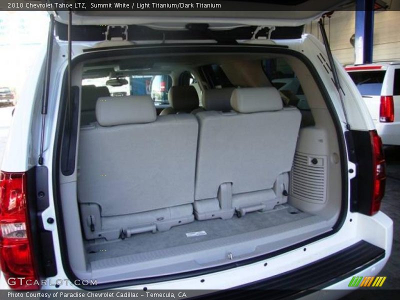Summit White / Light Titanium/Dark Titanium 2010 Chevrolet Tahoe LTZ