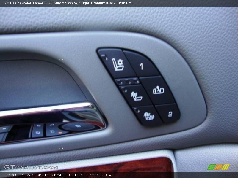 Summit White / Light Titanium/Dark Titanium 2010 Chevrolet Tahoe LTZ