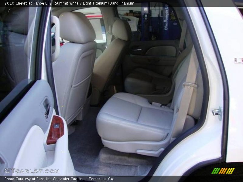 Summit White / Light Titanium/Dark Titanium 2010 Chevrolet Tahoe LTZ
