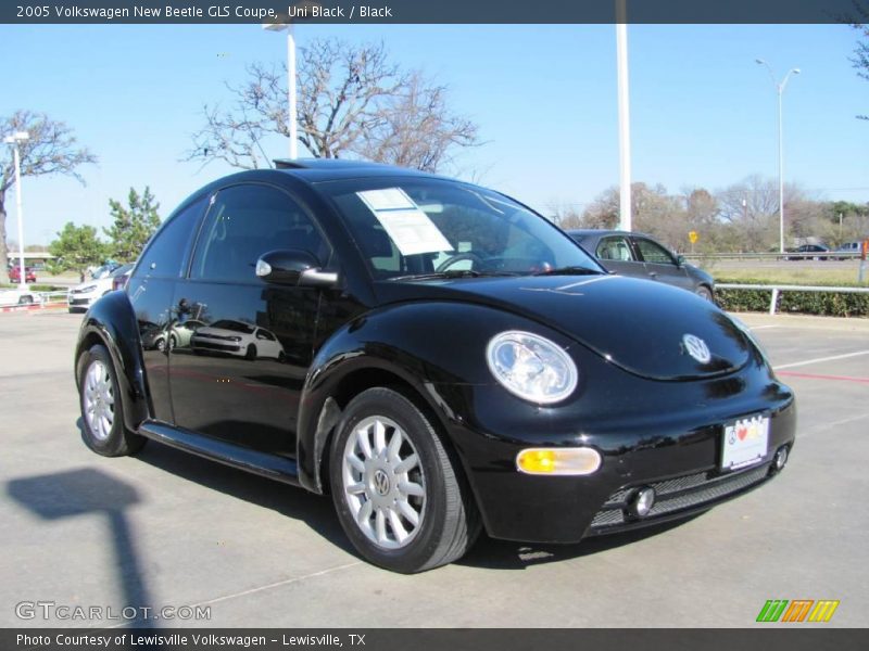 Uni Black / Black 2005 Volkswagen New Beetle GLS Coupe