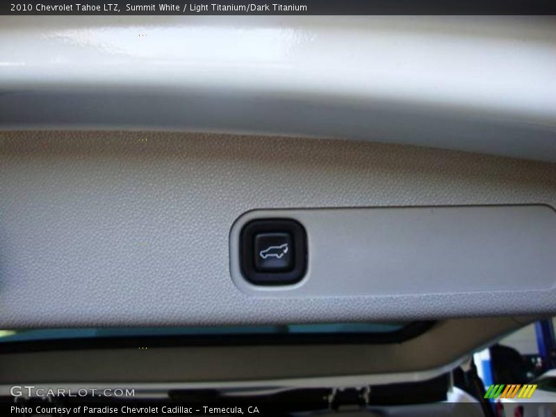 Summit White / Light Titanium/Dark Titanium 2010 Chevrolet Tahoe LTZ