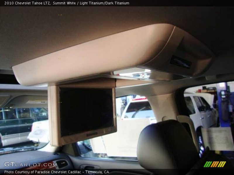 Summit White / Light Titanium/Dark Titanium 2010 Chevrolet Tahoe LTZ