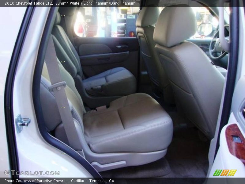 Summit White / Light Titanium/Dark Titanium 2010 Chevrolet Tahoe LTZ