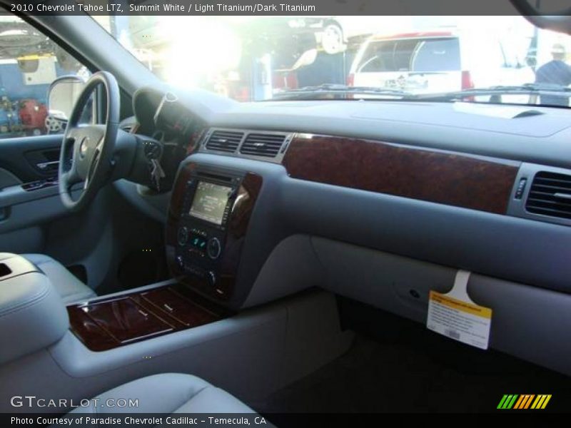 Summit White / Light Titanium/Dark Titanium 2010 Chevrolet Tahoe LTZ