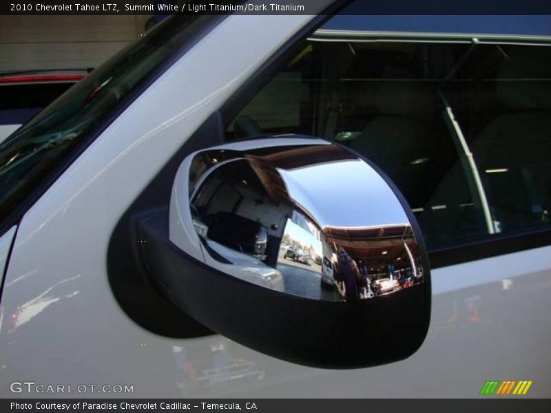 Summit White / Light Titanium/Dark Titanium 2010 Chevrolet Tahoe LTZ
