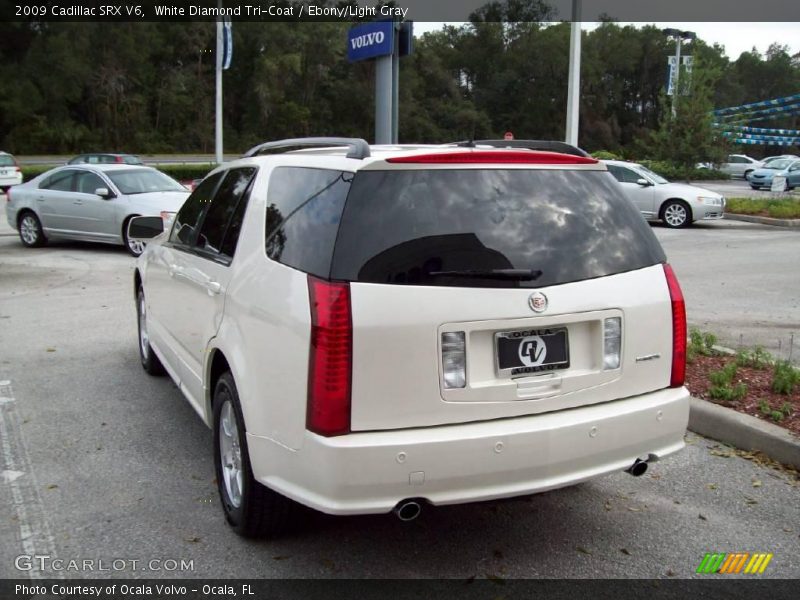 White Diamond Tri-Coat / Ebony/Light Gray 2009 Cadillac SRX V6