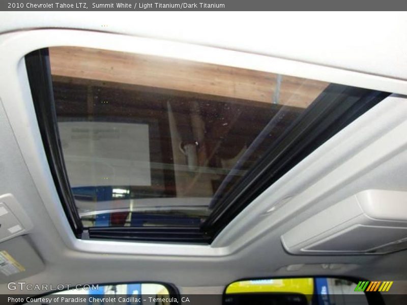 Summit White / Light Titanium/Dark Titanium 2010 Chevrolet Tahoe LTZ