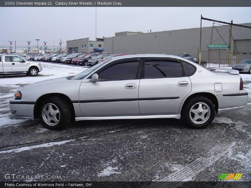 Galaxy Silver Metallic / Medium Gray 2000 Chevrolet Impala LS