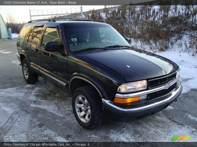 Onyx Black / Beige 2000 Chevrolet Blazer LT 4x4