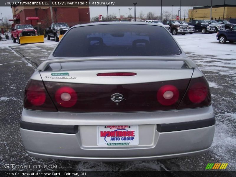 Galaxy Silver Metallic / Medium Gray 2000 Chevrolet Impala LS