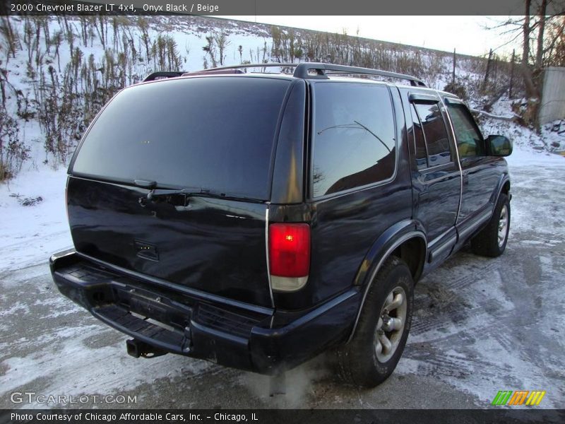 Onyx Black / Beige 2000 Chevrolet Blazer LT 4x4