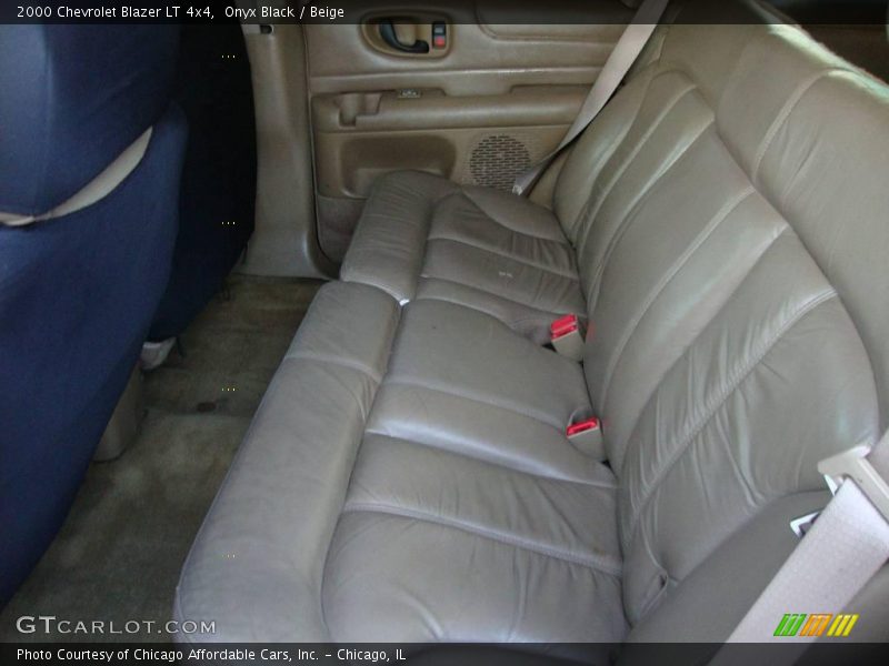 Onyx Black / Beige 2000 Chevrolet Blazer LT 4x4
