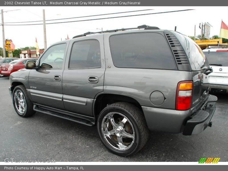 Medium Charcoal Gray Metallic / Medium Gray/Neutral 2002 Chevrolet Tahoe LT