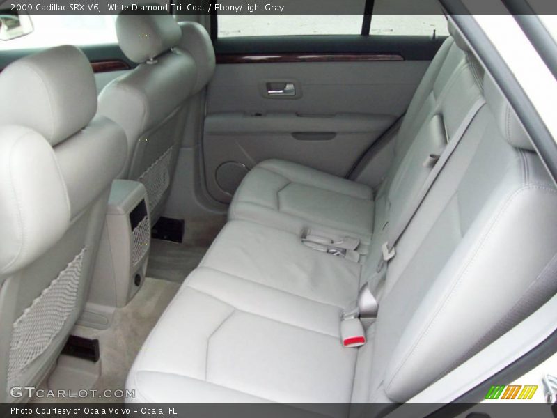 White Diamond Tri-Coat / Ebony/Light Gray 2009 Cadillac SRX V6