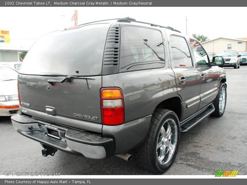 Medium Charcoal Gray Metallic / Medium Gray/Neutral 2002 Chevrolet Tahoe LT