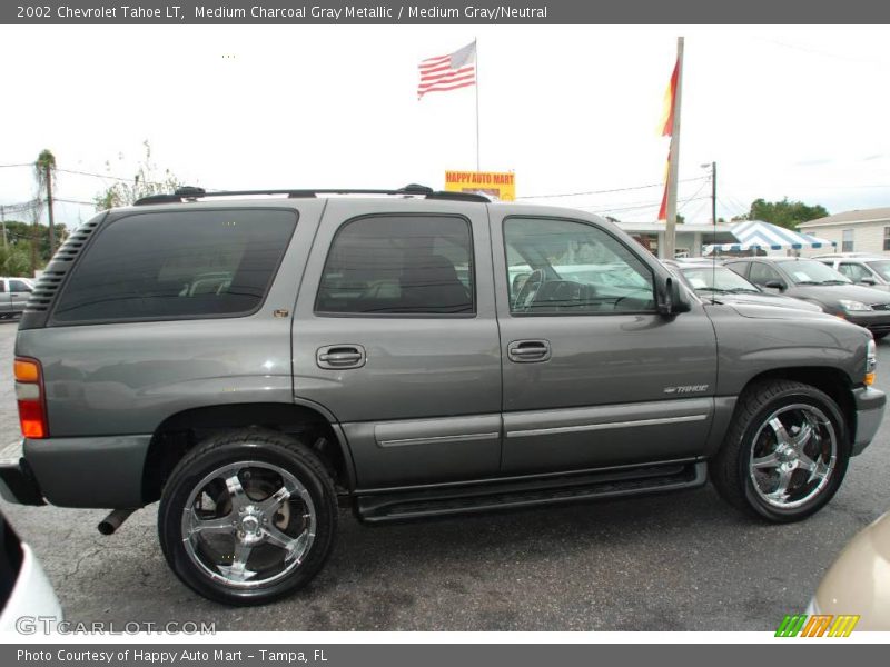 Medium Charcoal Gray Metallic / Medium Gray/Neutral 2002 Chevrolet Tahoe LT