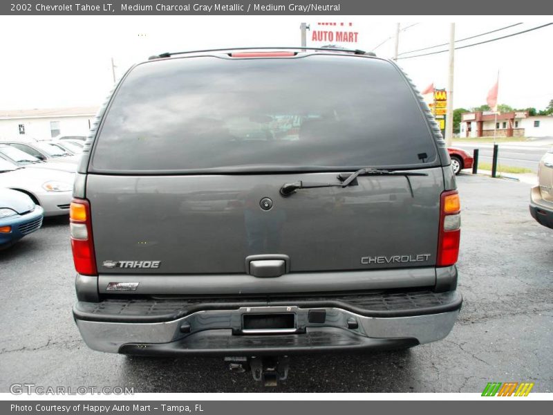 Medium Charcoal Gray Metallic / Medium Gray/Neutral 2002 Chevrolet Tahoe LT