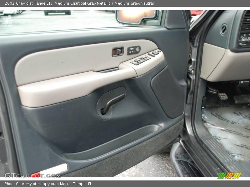 Medium Charcoal Gray Metallic / Medium Gray/Neutral 2002 Chevrolet Tahoe LT