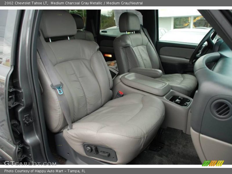 Medium Charcoal Gray Metallic / Medium Gray/Neutral 2002 Chevrolet Tahoe LT