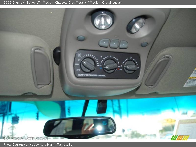 Medium Charcoal Gray Metallic / Medium Gray/Neutral 2002 Chevrolet Tahoe LT