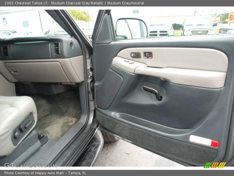 Medium Charcoal Gray Metallic / Medium Gray/Neutral 2002 Chevrolet Tahoe LT