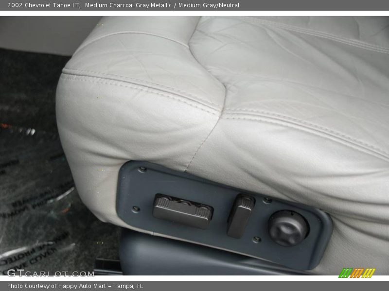 Medium Charcoal Gray Metallic / Medium Gray/Neutral 2002 Chevrolet Tahoe LT