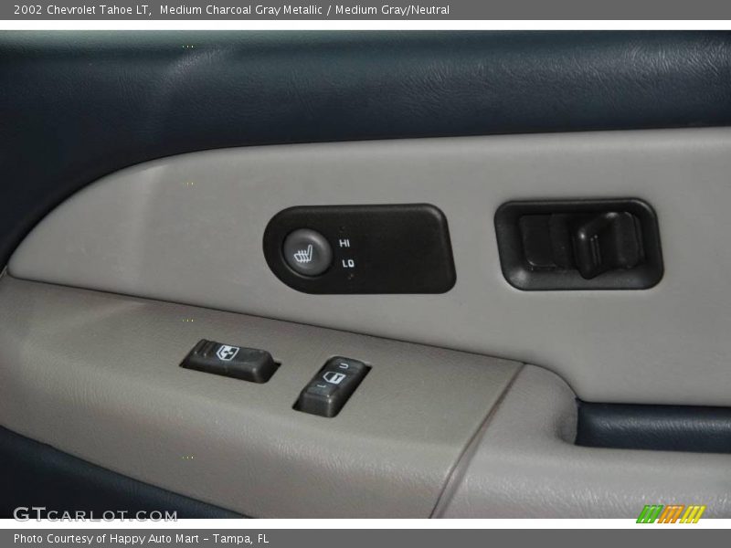 Medium Charcoal Gray Metallic / Medium Gray/Neutral 2002 Chevrolet Tahoe LT