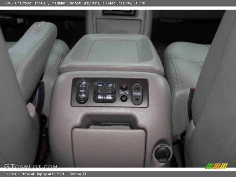 Medium Charcoal Gray Metallic / Medium Gray/Neutral 2002 Chevrolet Tahoe LT