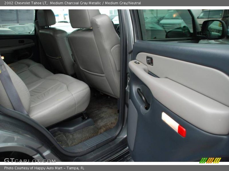 Medium Charcoal Gray Metallic / Medium Gray/Neutral 2002 Chevrolet Tahoe LT