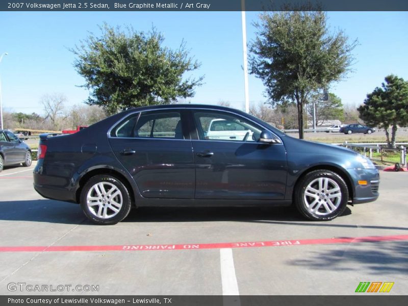 Blue Graphite Metallic / Art Gray 2007 Volkswagen Jetta 2.5 Sedan