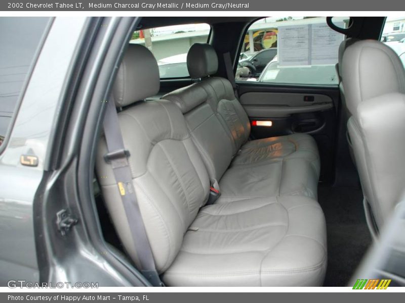 Medium Charcoal Gray Metallic / Medium Gray/Neutral 2002 Chevrolet Tahoe LT