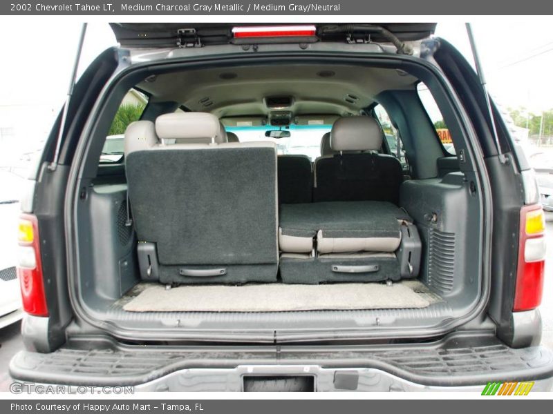 Medium Charcoal Gray Metallic / Medium Gray/Neutral 2002 Chevrolet Tahoe LT