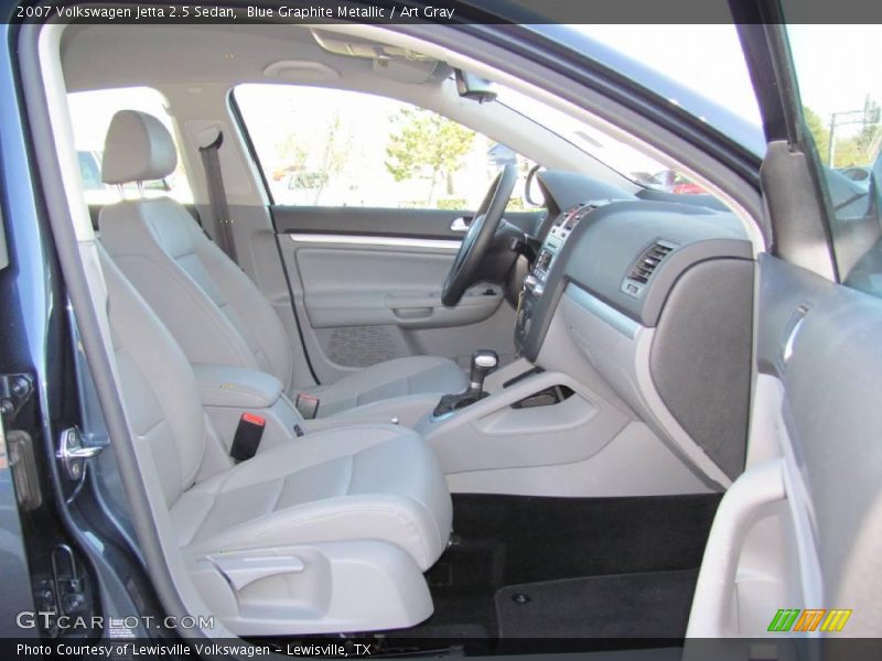Blue Graphite Metallic / Art Gray 2007 Volkswagen Jetta 2.5 Sedan