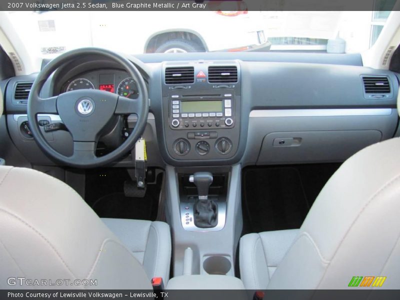 Blue Graphite Metallic / Art Gray 2007 Volkswagen Jetta 2.5 Sedan