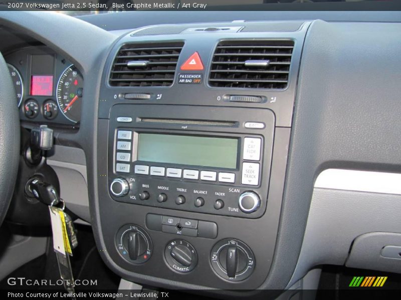 Blue Graphite Metallic / Art Gray 2007 Volkswagen Jetta 2.5 Sedan