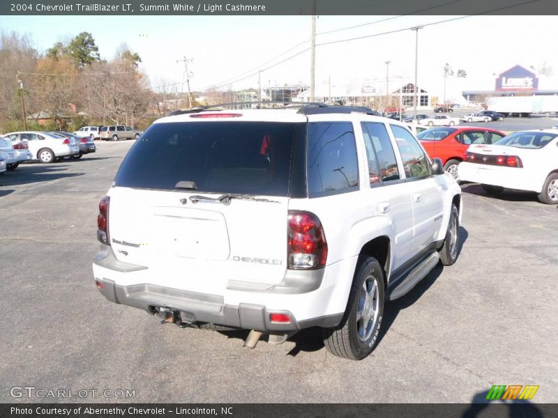 Summit White / Light Cashmere 2004 Chevrolet TrailBlazer LT