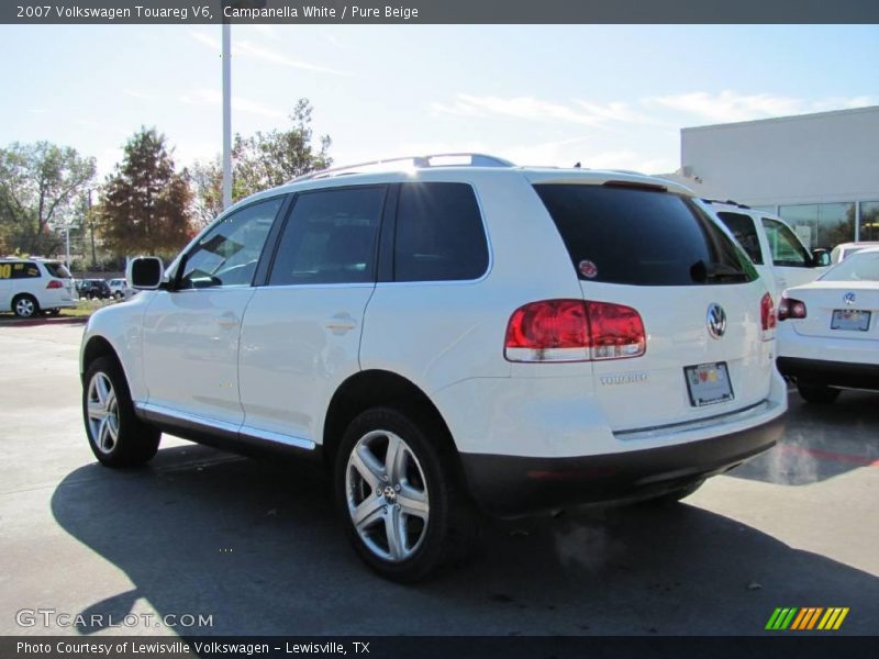 Campanella White / Pure Beige 2007 Volkswagen Touareg V6