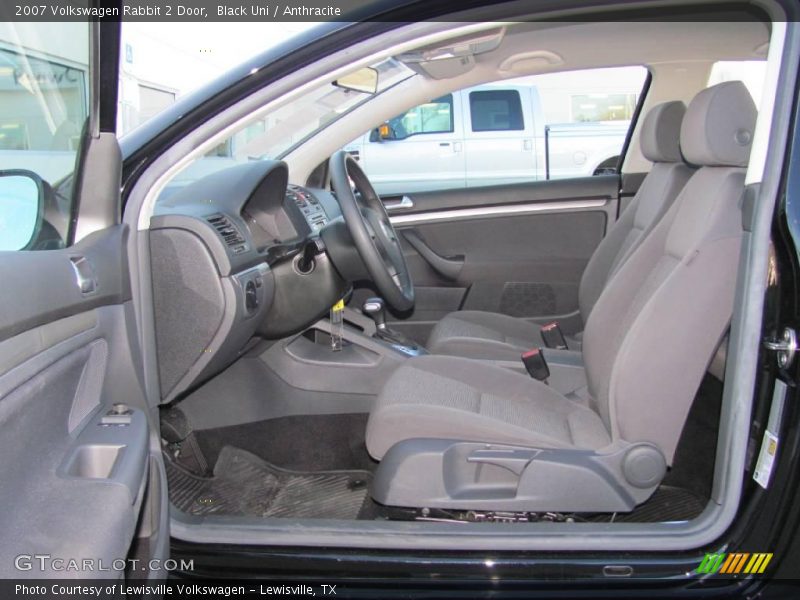 Black Uni / Anthracite 2007 Volkswagen Rabbit 2 Door
