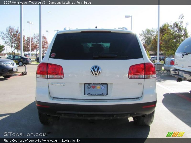 Campanella White / Pure Beige 2007 Volkswagen Touareg V6