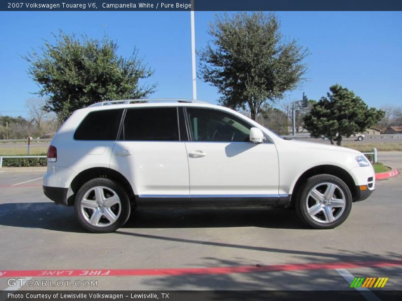 Campanella White / Pure Beige 2007 Volkswagen Touareg V6